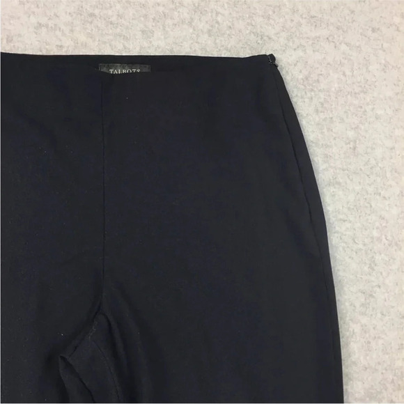 Talbots Hollywood Black Dress Pants 8P - Picture 3 of 11